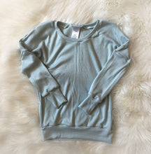 Load image into Gallery viewer, Kids Dolman - Silver Hearts (bamboo french terry)