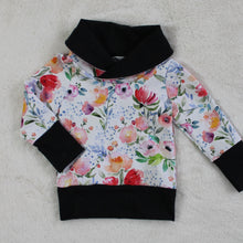 Load image into Gallery viewer, Grow With Me Crew or Cowl Neck - Quilted Floral (cotton jersey)
